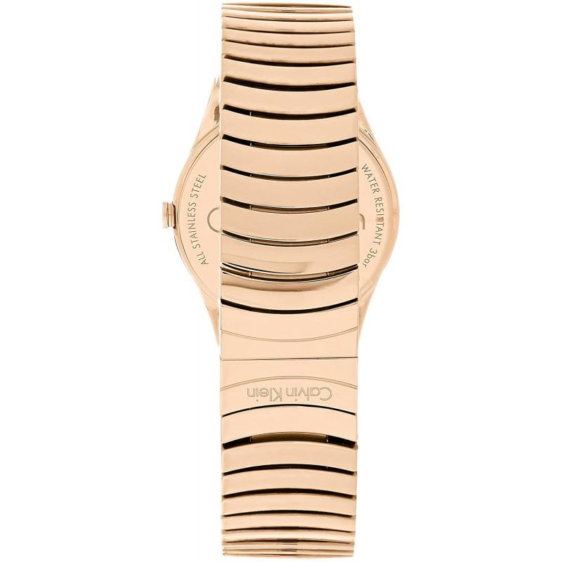 Calvin Klein K8A23646 Whirl Quartz Silver Dial Rose Gold-tone Women's Watch Calvin Klein K8A23646 Whirl Quartz Silver Dial Rose Gold-tone Women's Watch